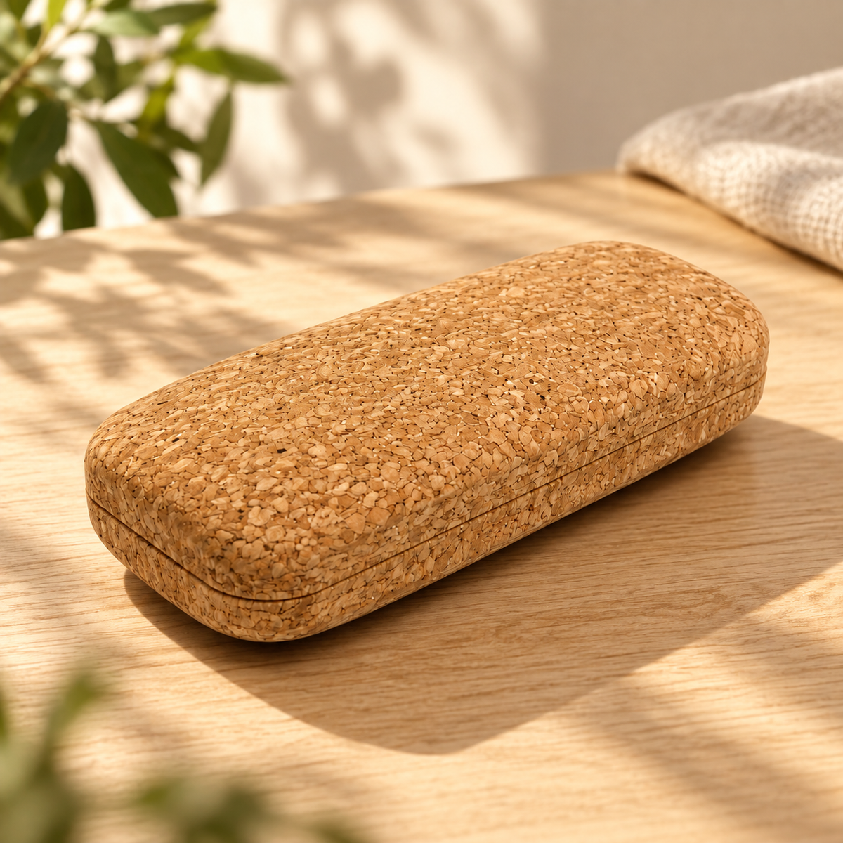 Brillenetui aus Kork – stabiles Hartschalenetui für Brillen & Sonnenbrillen
