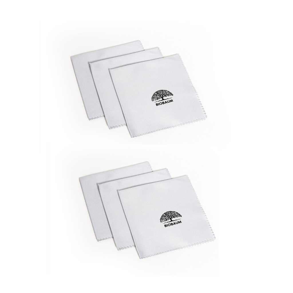 6-er Pack Microfasertuch 20x20 cm in Optikerqualität